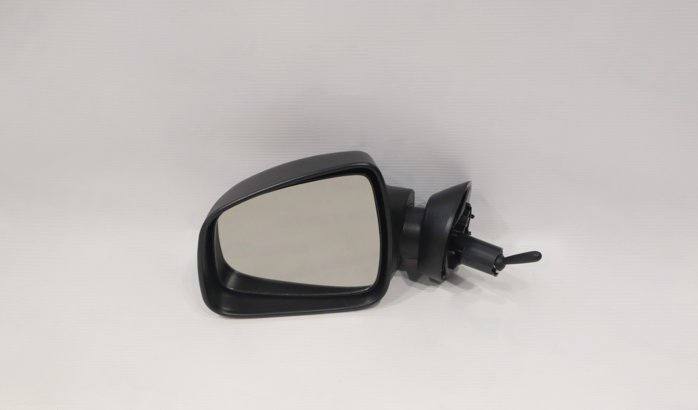 Зеркало боковое в сборе левое механическое Logan,Largus (большое) (фаза-1-2) (цельный корпус)  АВТОБ